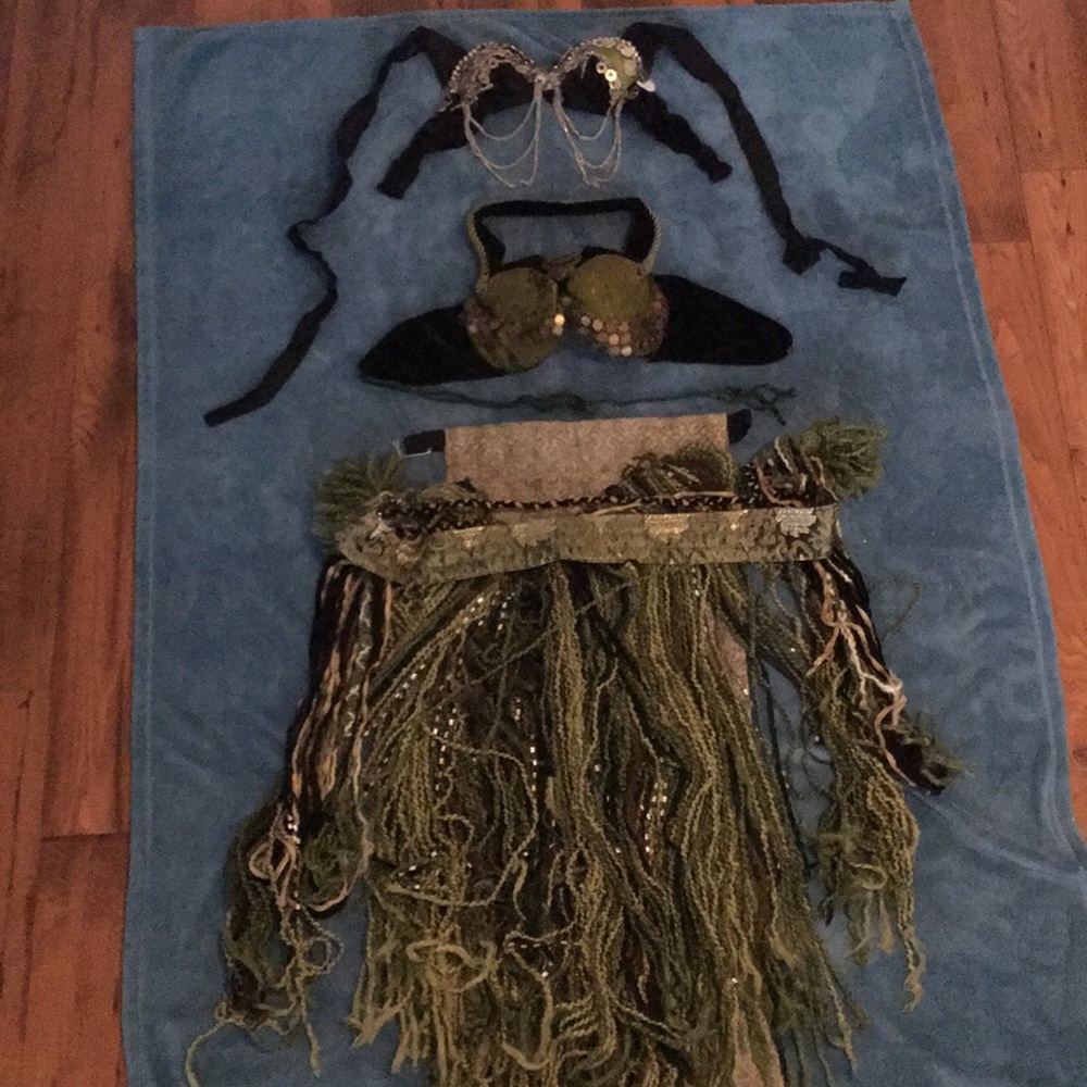 Tribal Belly dance costumes - all handmaid